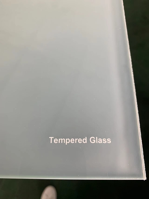 6.78MM White Film Tempered Laiminated Glass For Doors