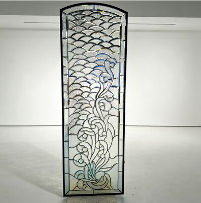 Ręcznie wykonana dekoracyjna szyba drzwi wejściowych z złożonym projektem dla drzwi wejściowych